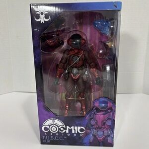 T.U.5.C.C. Pilot Action Figure - Red and Black